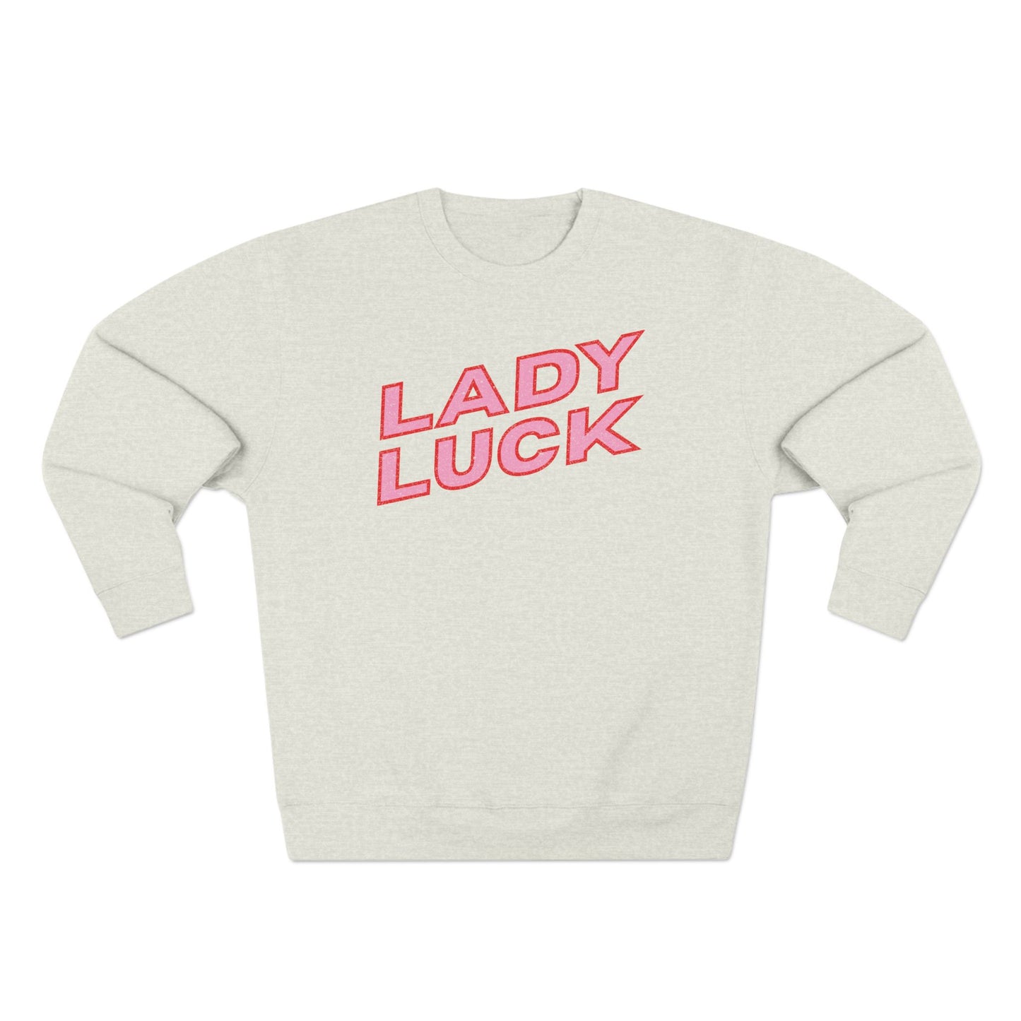 Lady Luck Sweatshirt // Oatmeal + Heather Gray