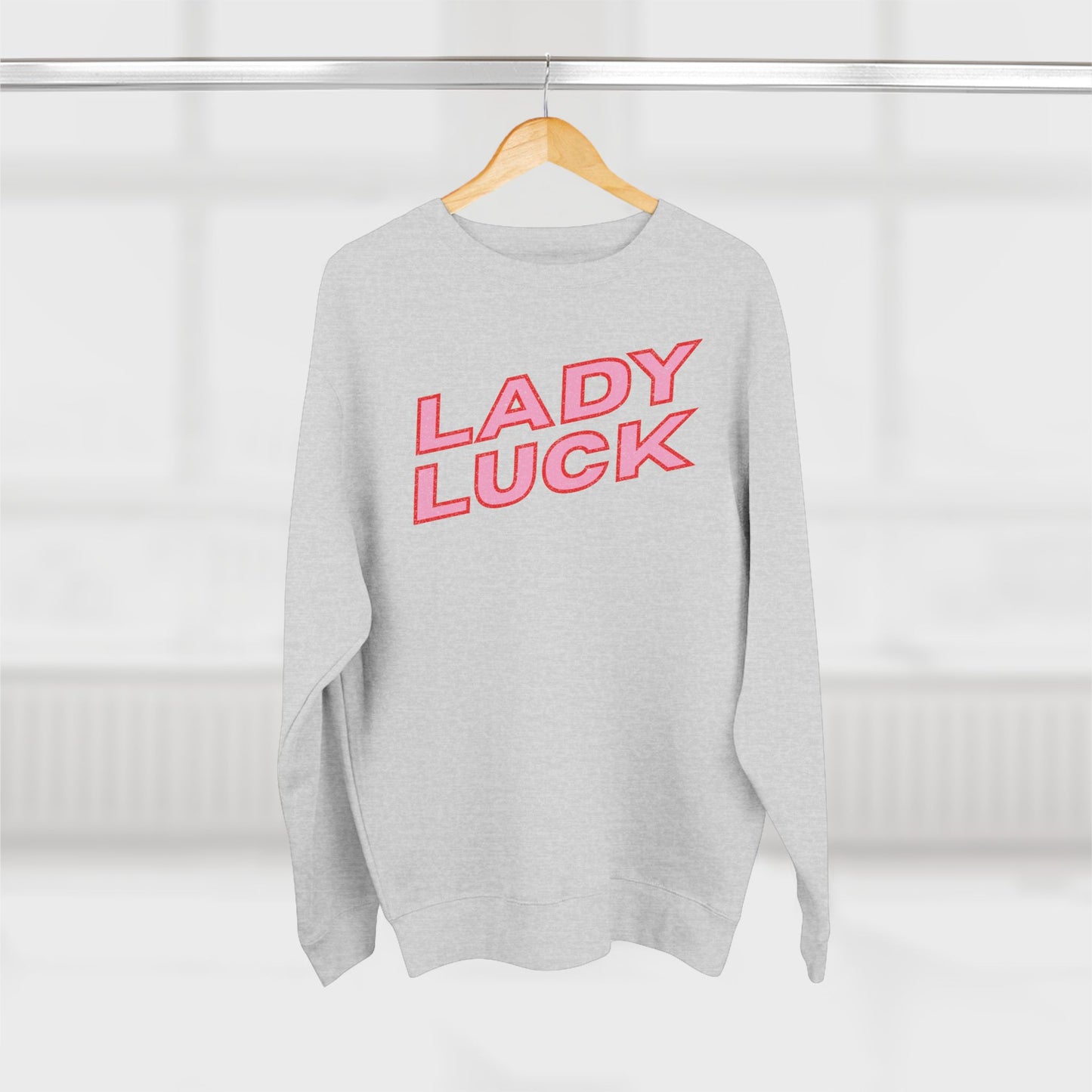 Lady Luck Sweatshirt // Oatmeal + Heather Gray