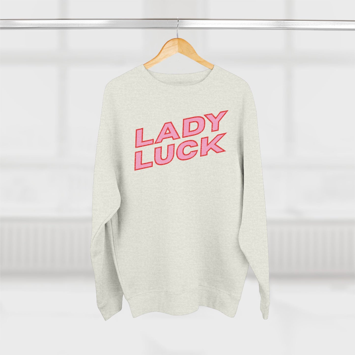 Lady Luck Sweatshirt // Oatmeal + Heather Gray