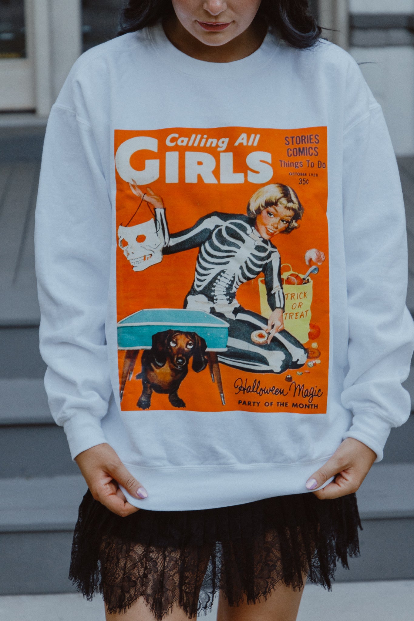 CALLING ALL GIRLS - White // SJ Original Design