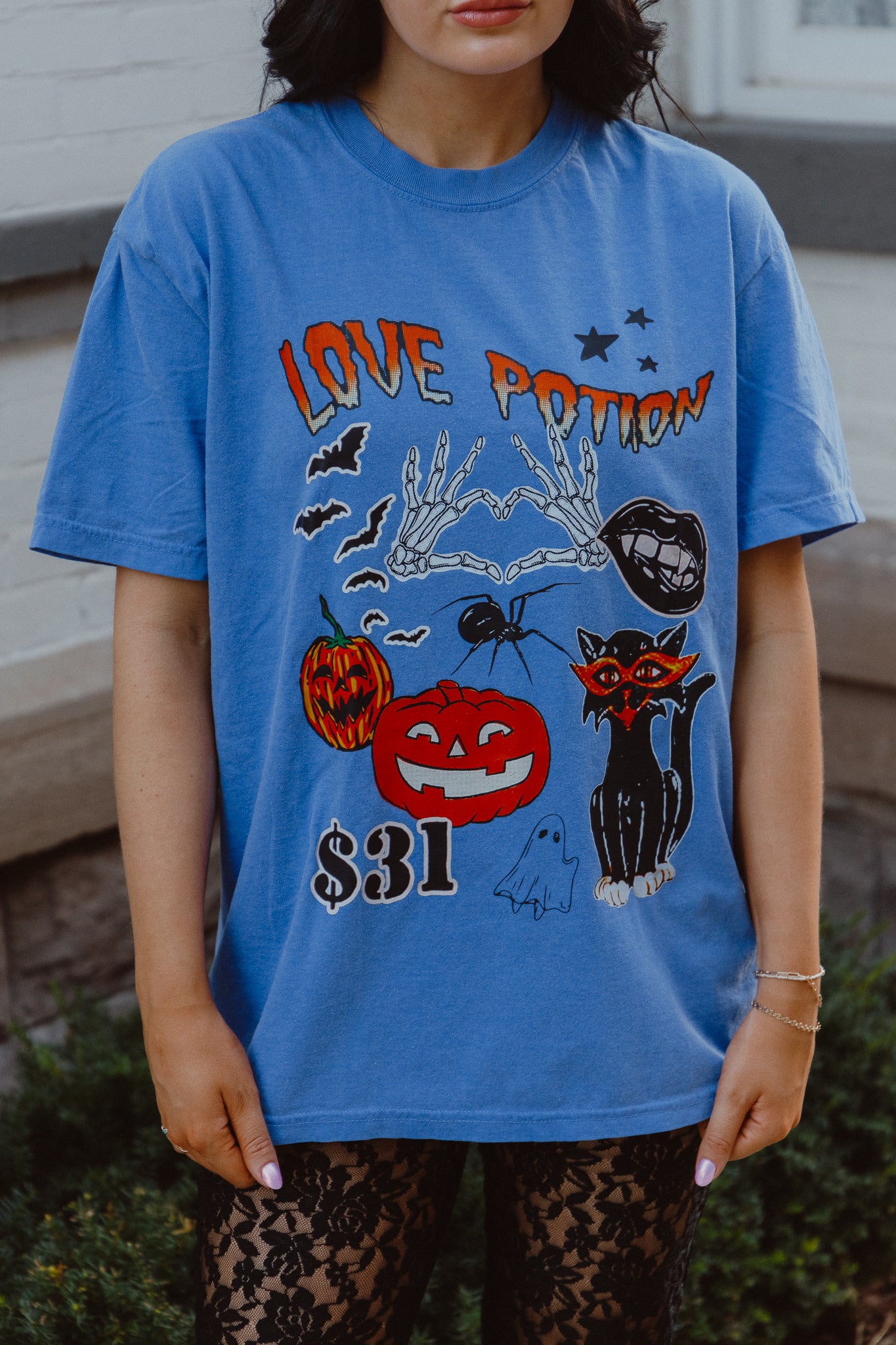 LOVE POTION TEE - Blue // SJ Original Design