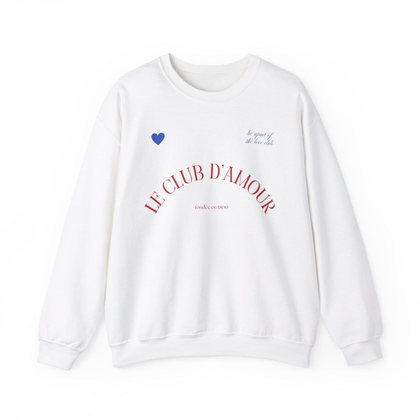 The Love Club Sweatshirt - White