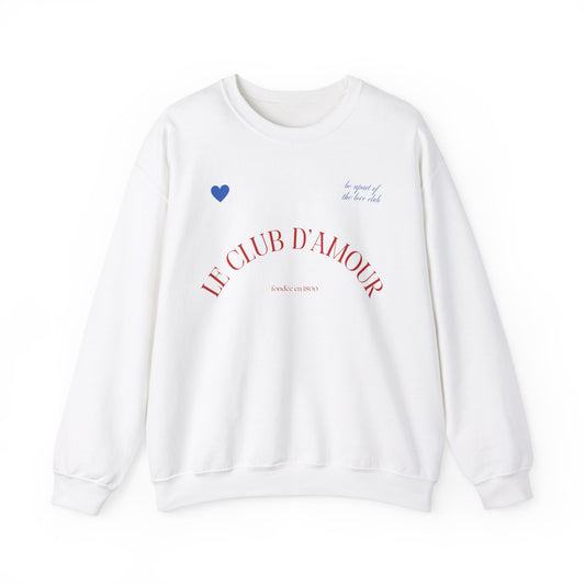 The Love Club Sweatshirt - White