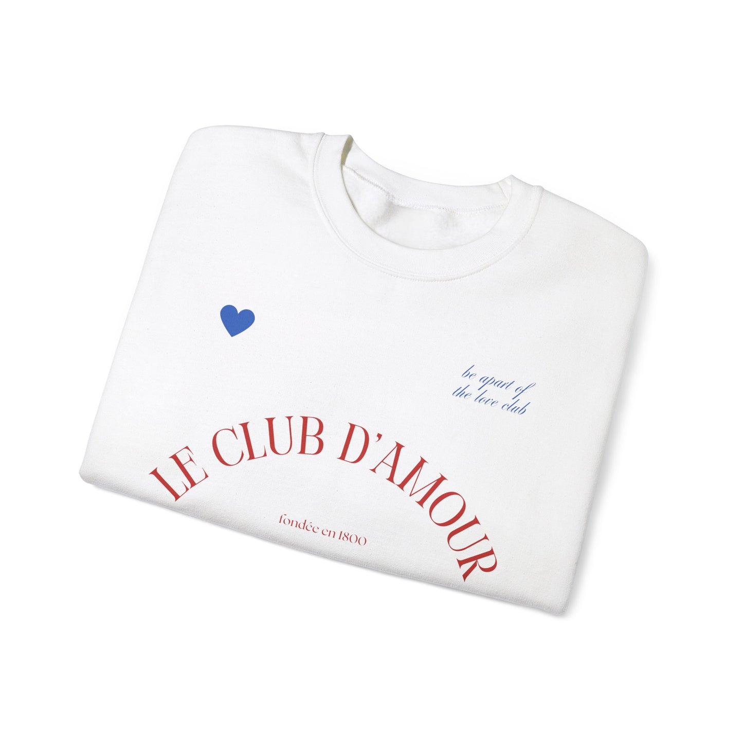 The Love Club Sweatshirt - White