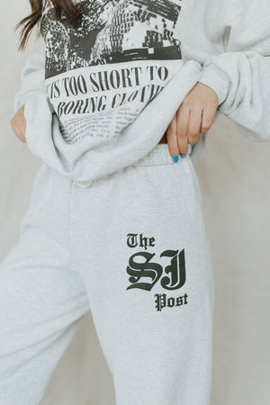 News Flash Sweatpants - SJ Original Design