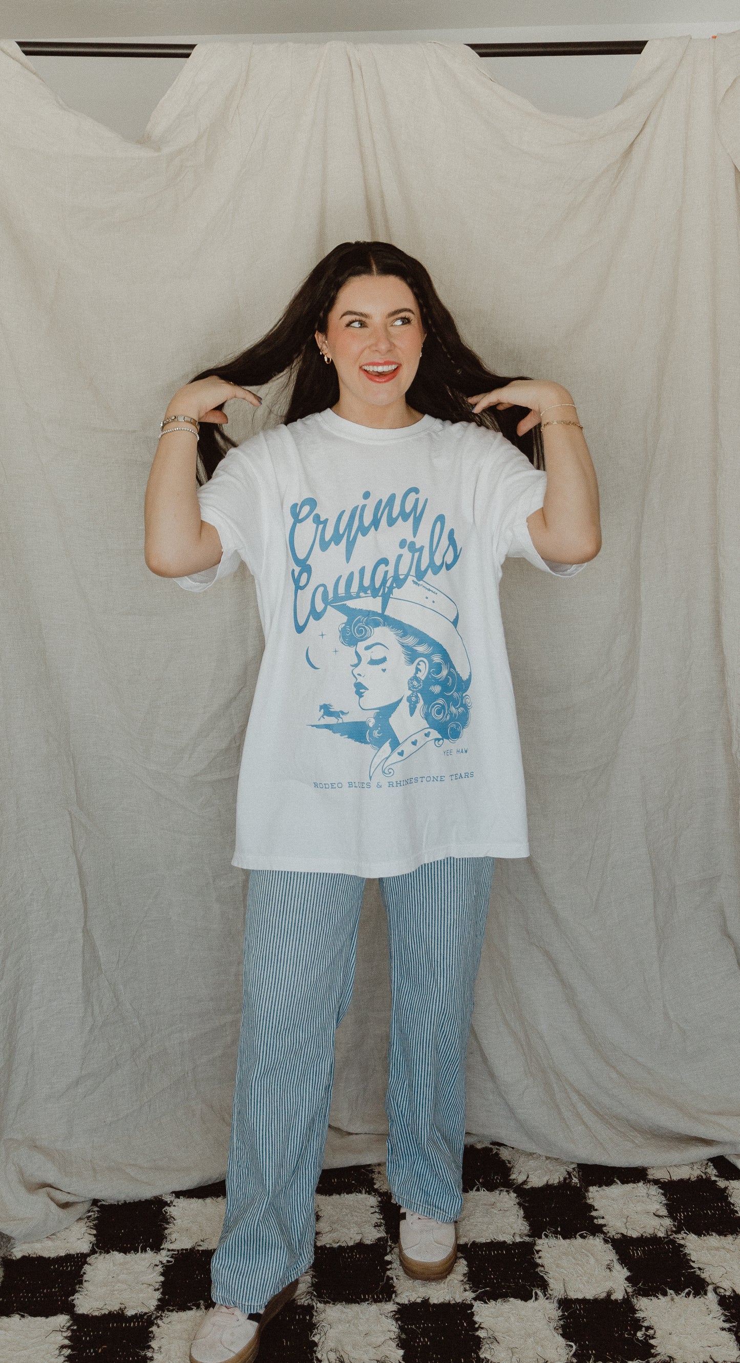 Crying Cowgirls Tee - SJ Original Design