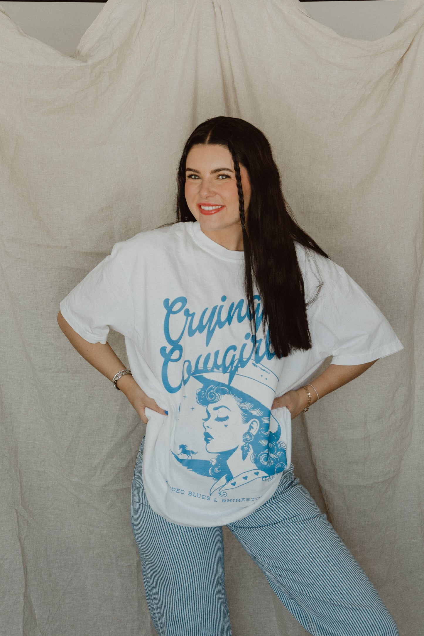 Crying Cowgirls Tee - SJ Original Design