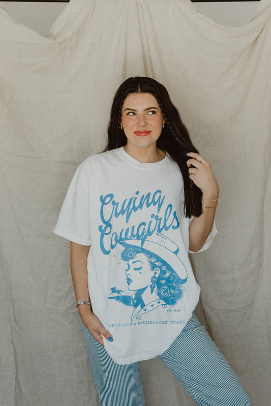 Crying Cowgirls Tee - SJ Original Design