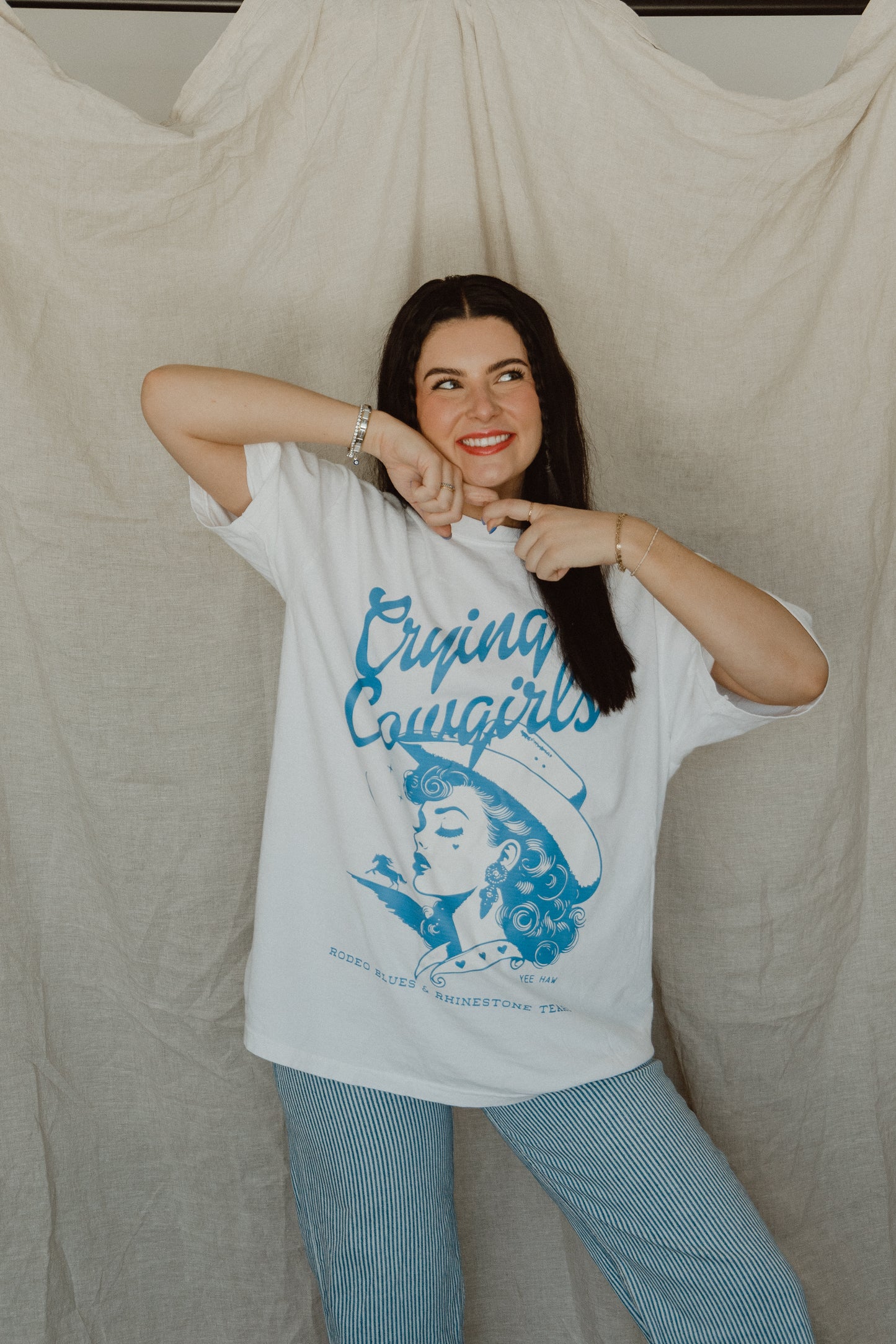 Crying Cowgirls Tee - SJ Original Design