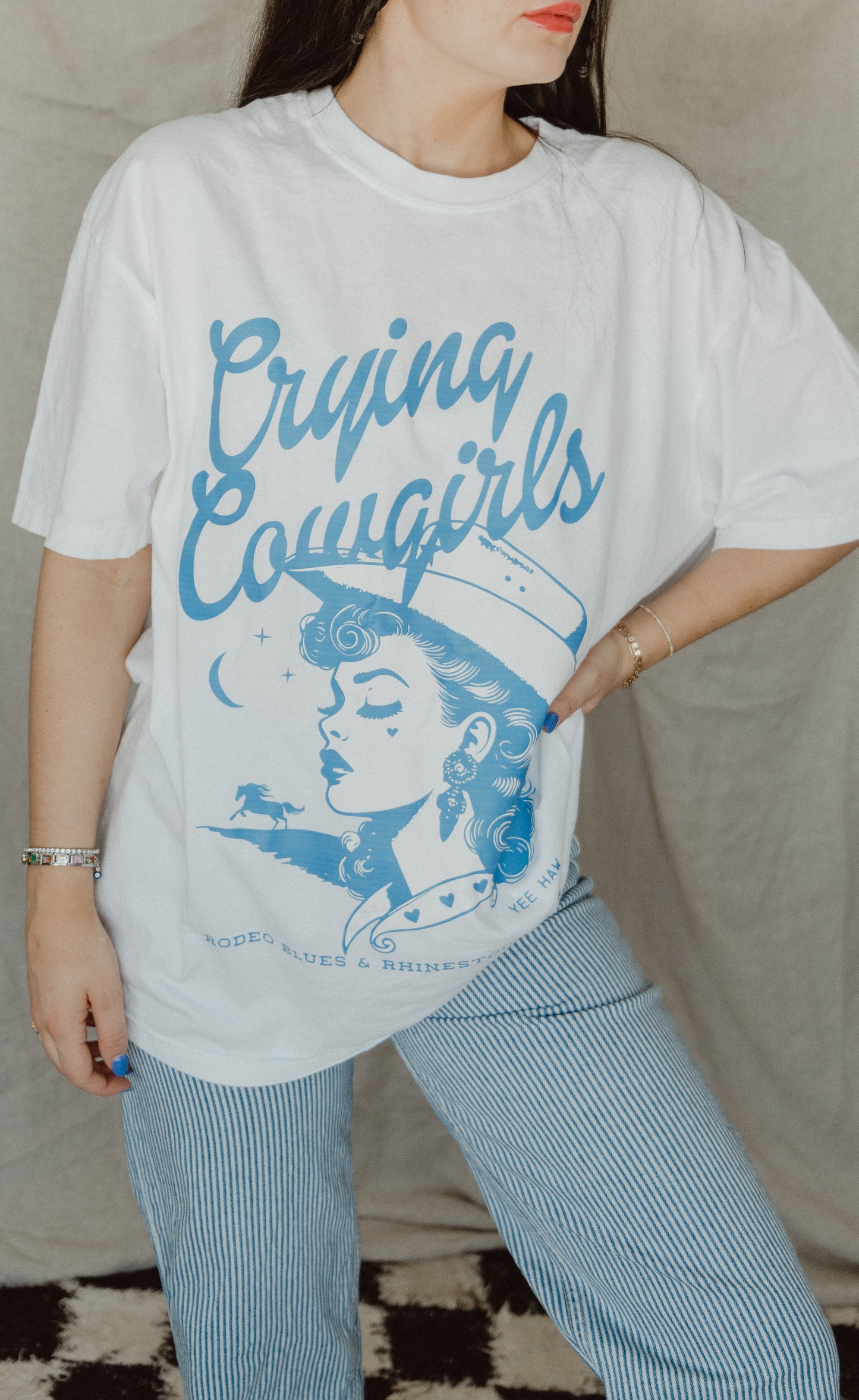 Crying Cowgirls Tee - SJ Original Design