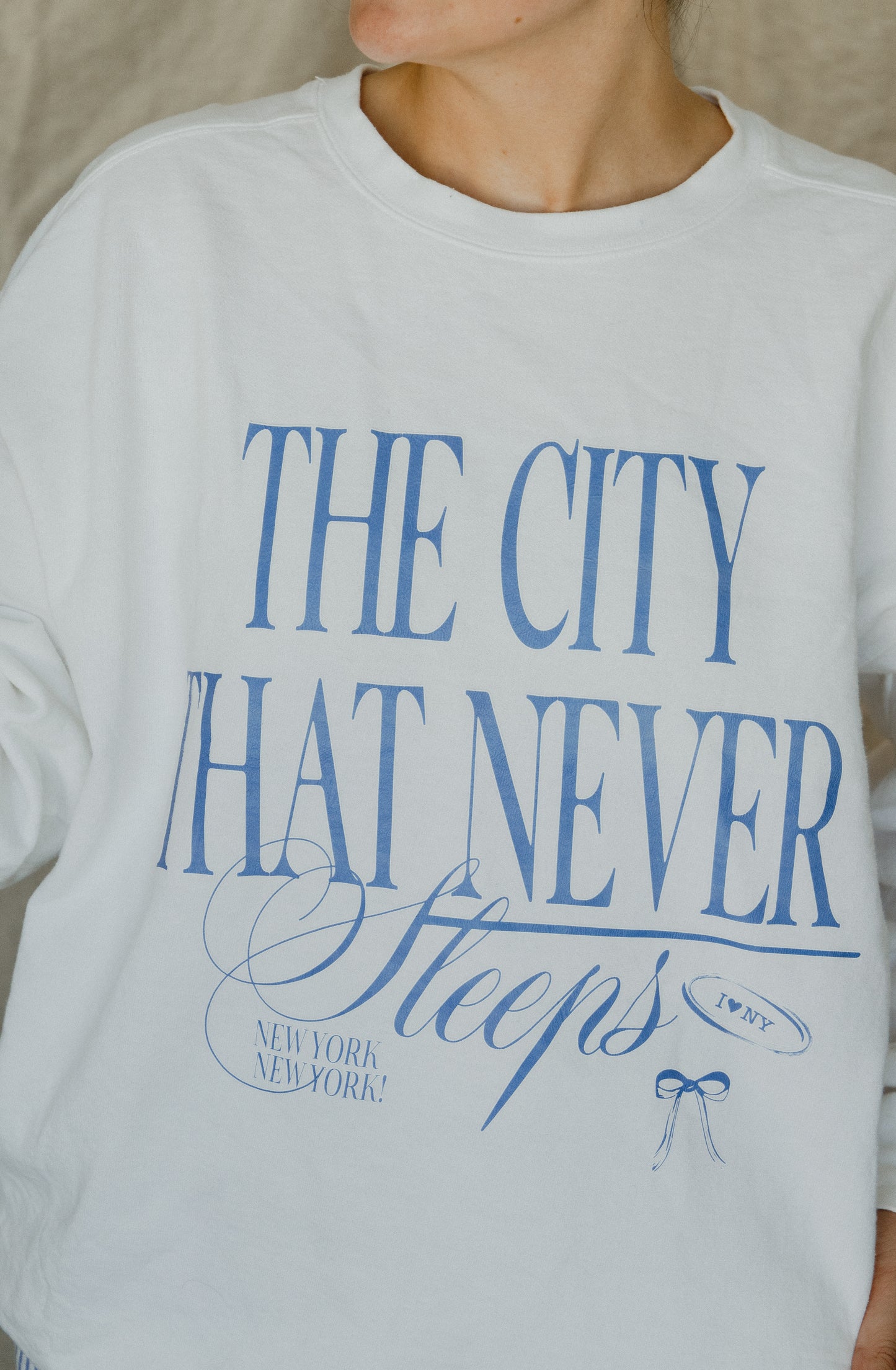 The City That Never Sleeps Sweatshirt // SJ Original Design