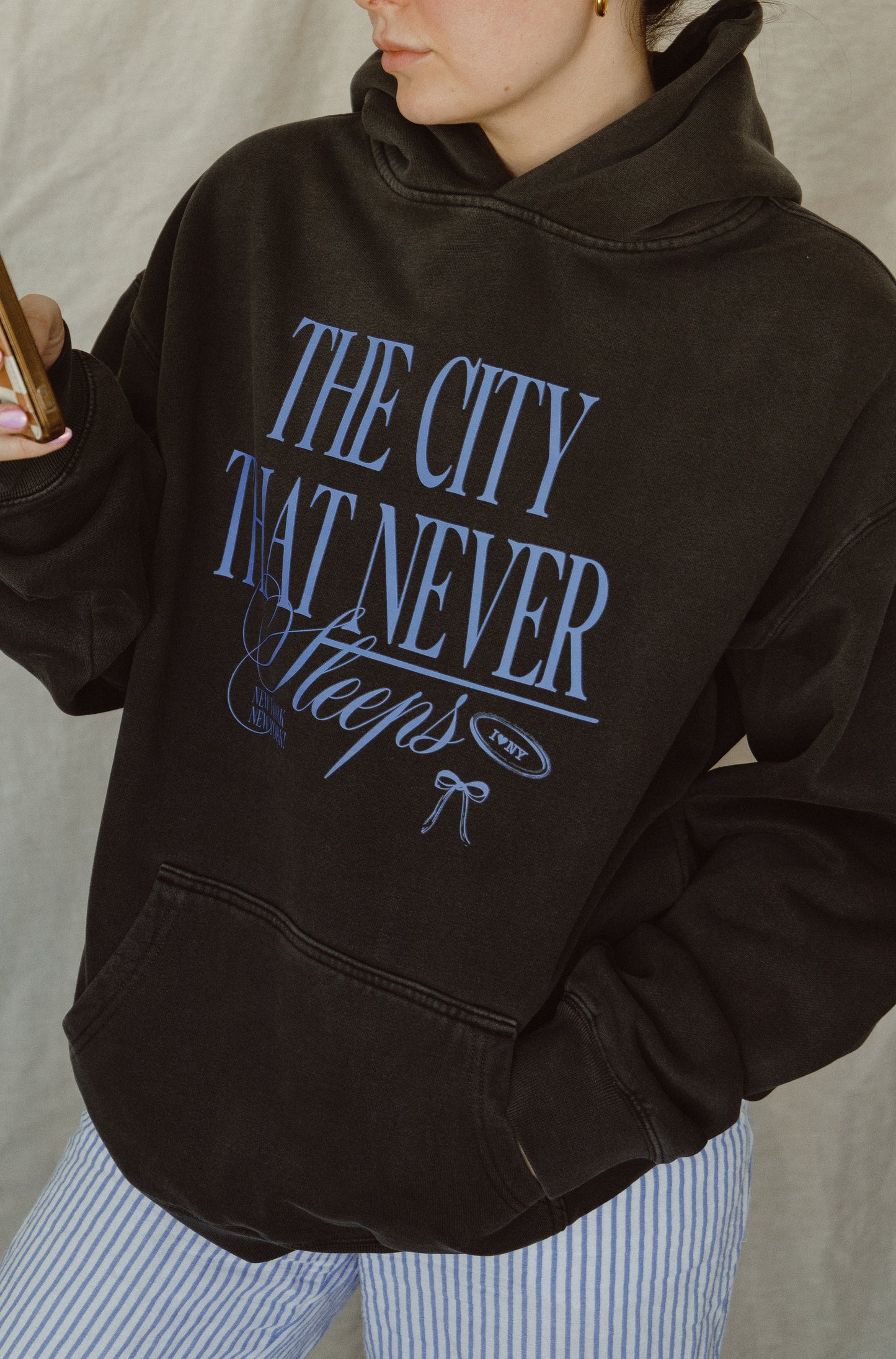 The City That Never Sleeps Hoodie // SJ Original Design