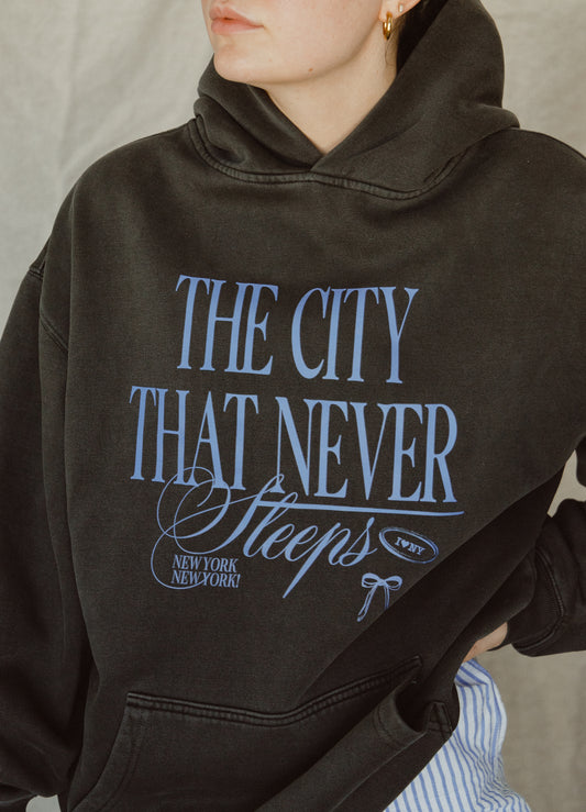 The City That Never Sleeps Hoodie // SJ Original Design