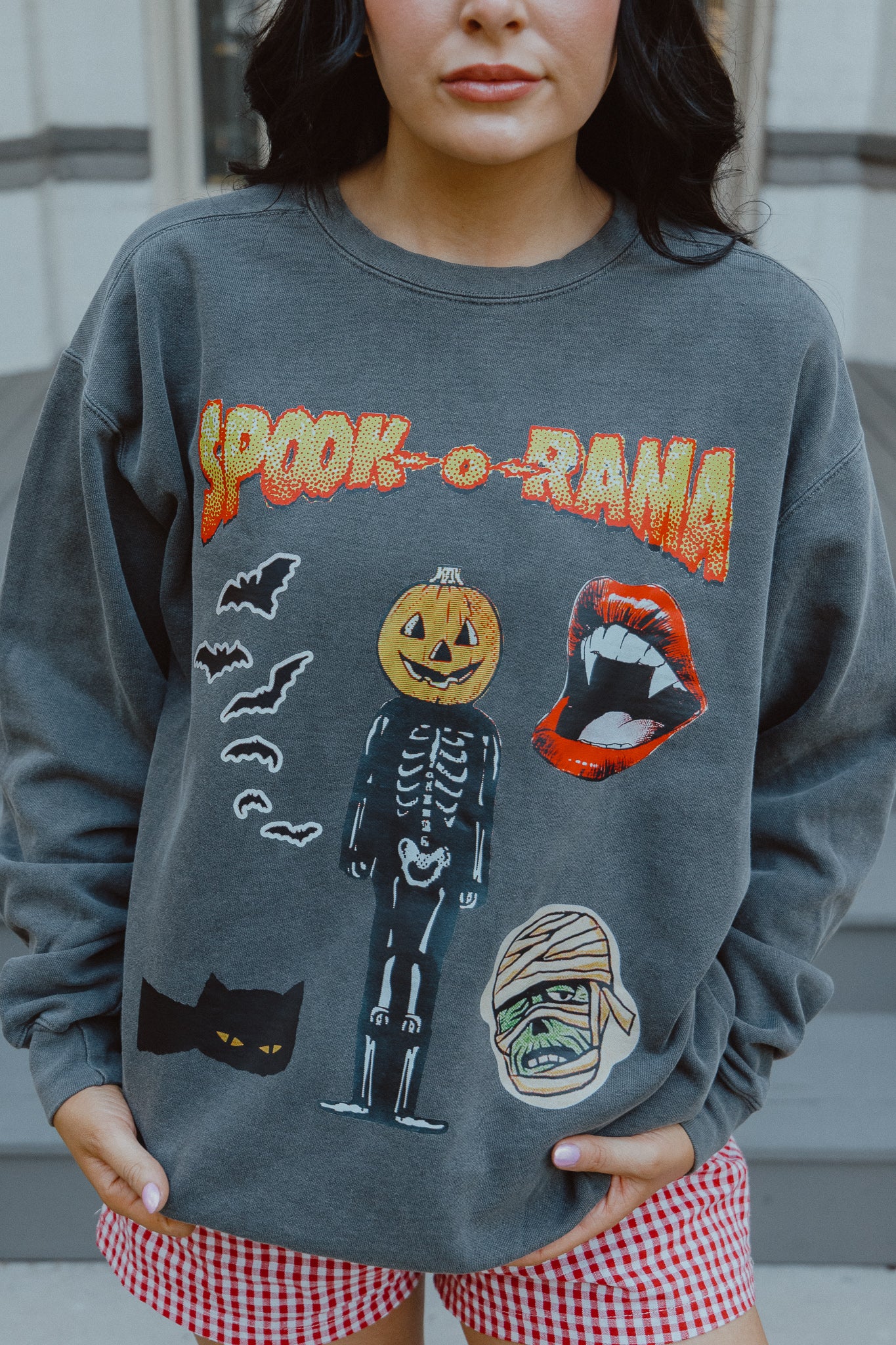 SPOOK O RAMA - Charcoal // SJ Original Design