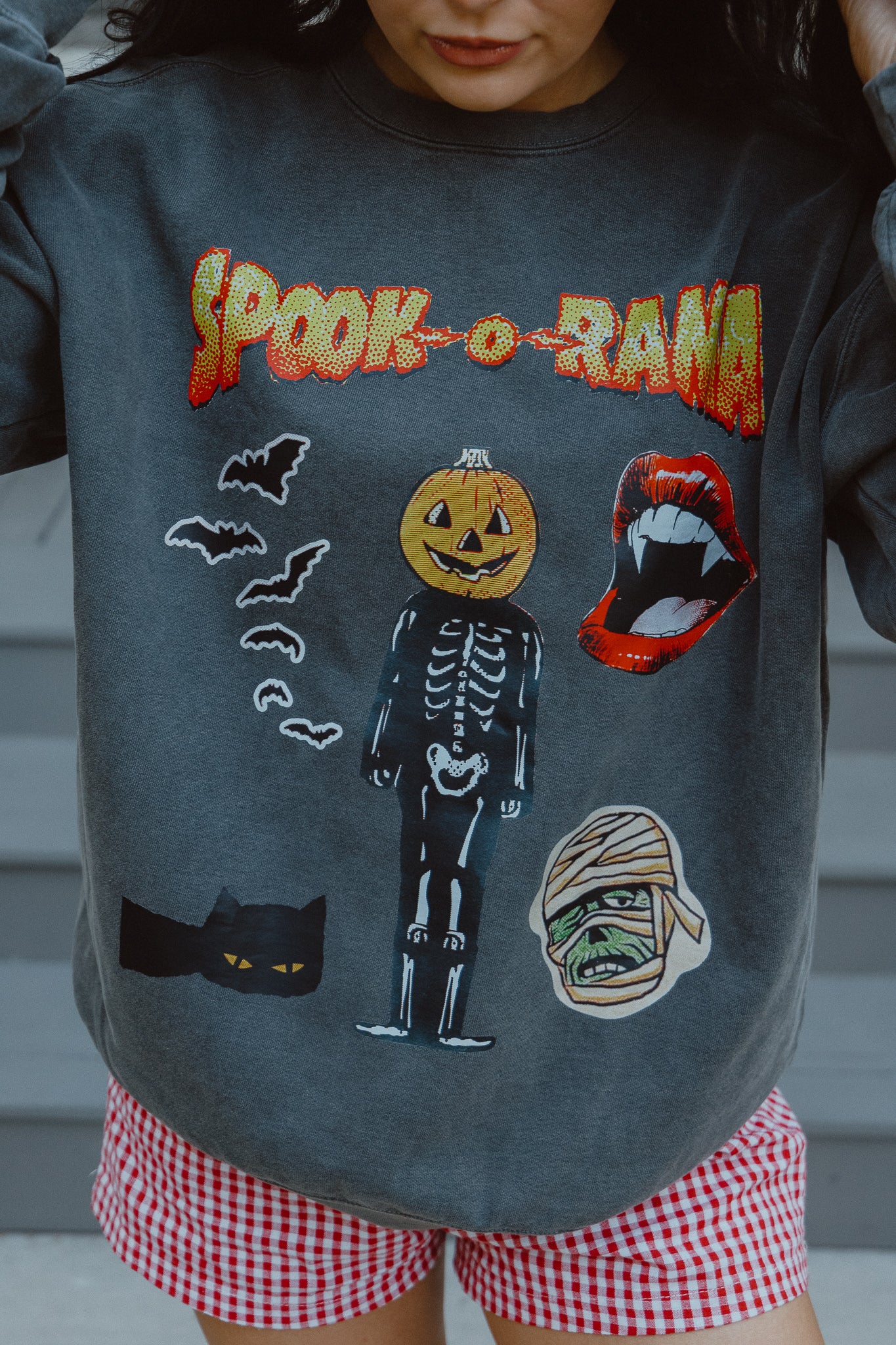 SPOOK O RAMA - Charcoal // SJ Original Design