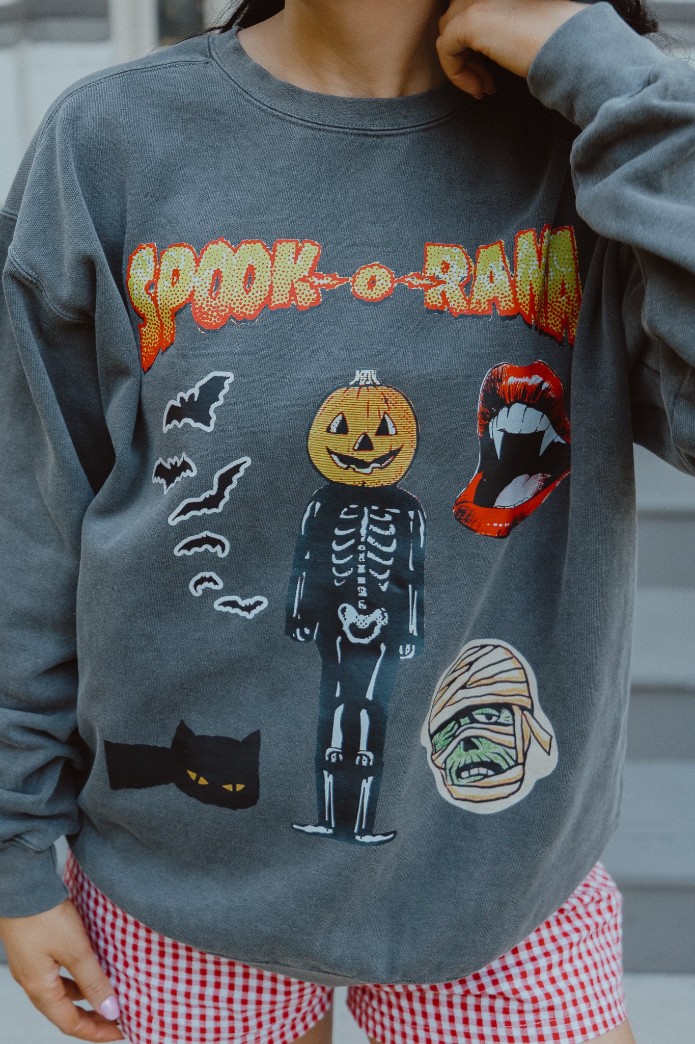 SPOOK O RAMA - Charcoal // SJ Original Design