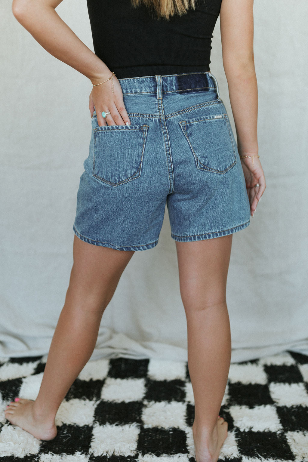 Living Life Denim Shorts