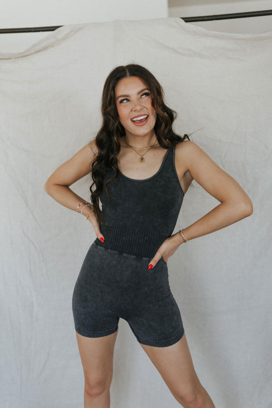 Blair Onesie - Black