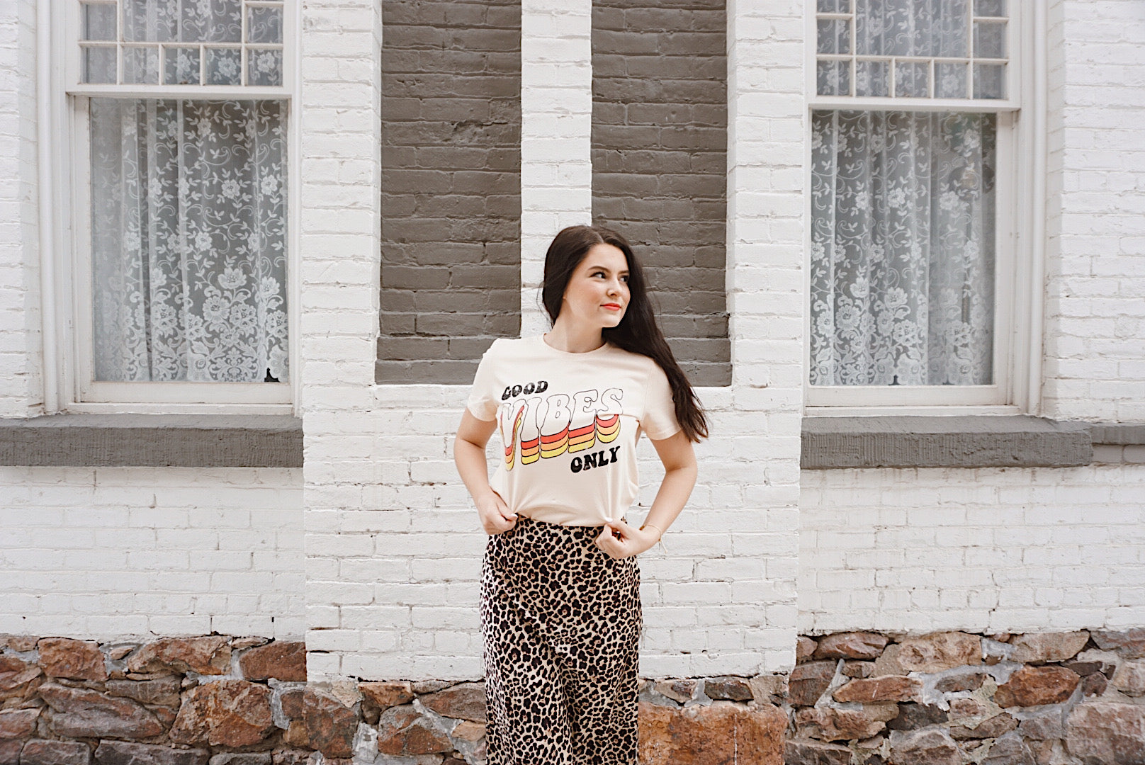 Cheetah midi outlet skirt grey